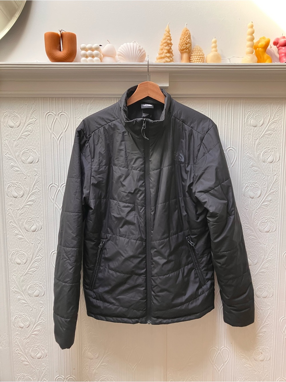 The North Face Men's Black Quilted Insulated Jacket